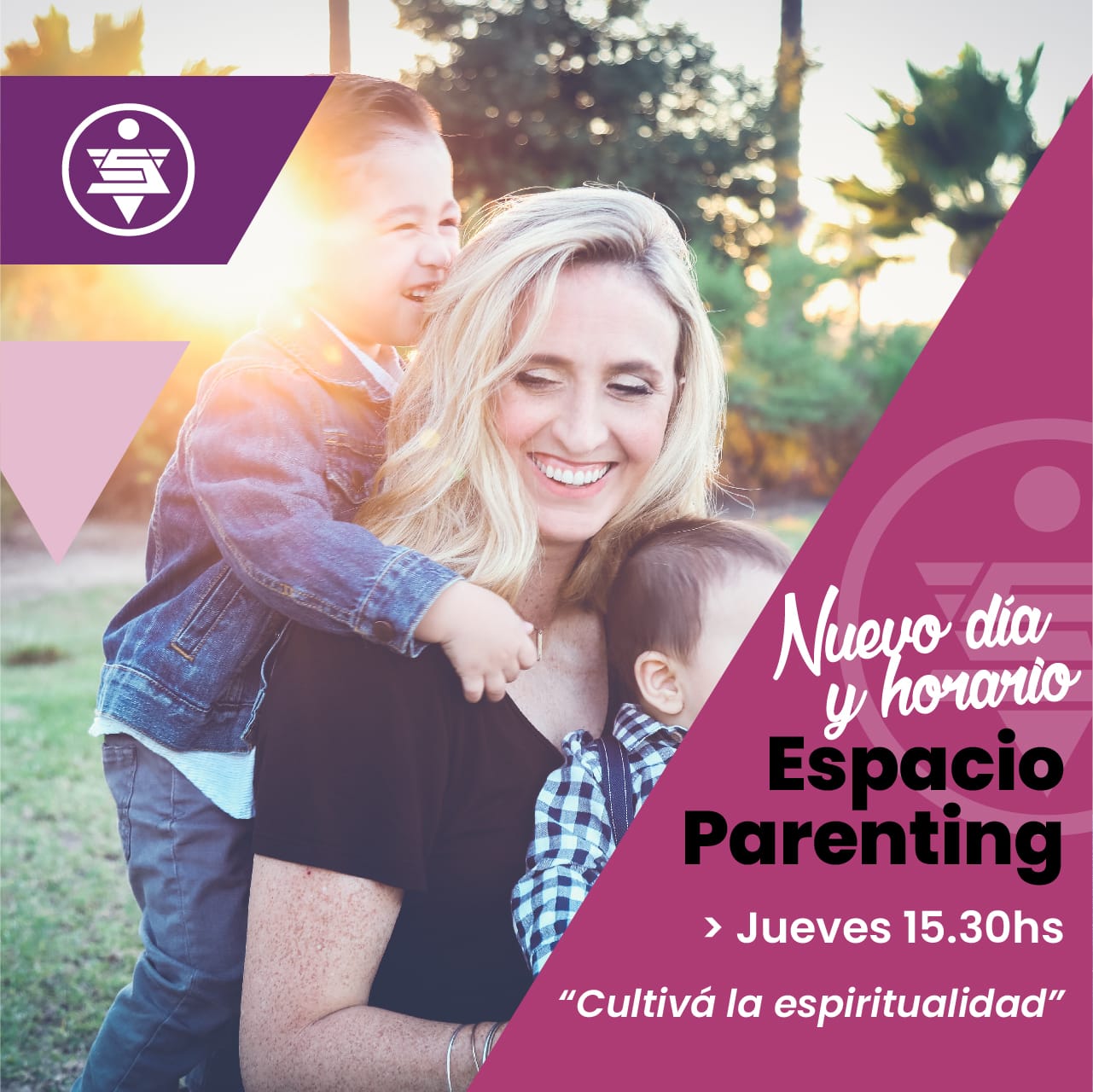 ¡NUEVO DÍA Y HORARIO EN EL ESPACIO PARENTING!