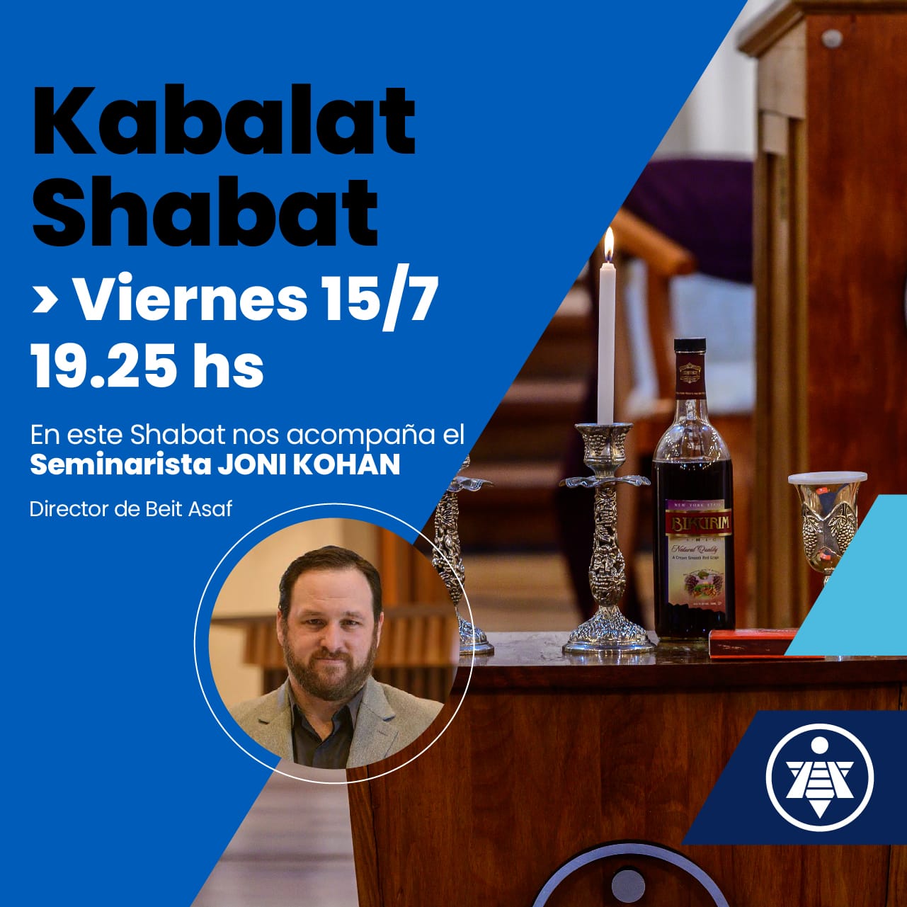 KABALAT SHABAT EN IONÁ CON UN INVITADO ESPECIAL