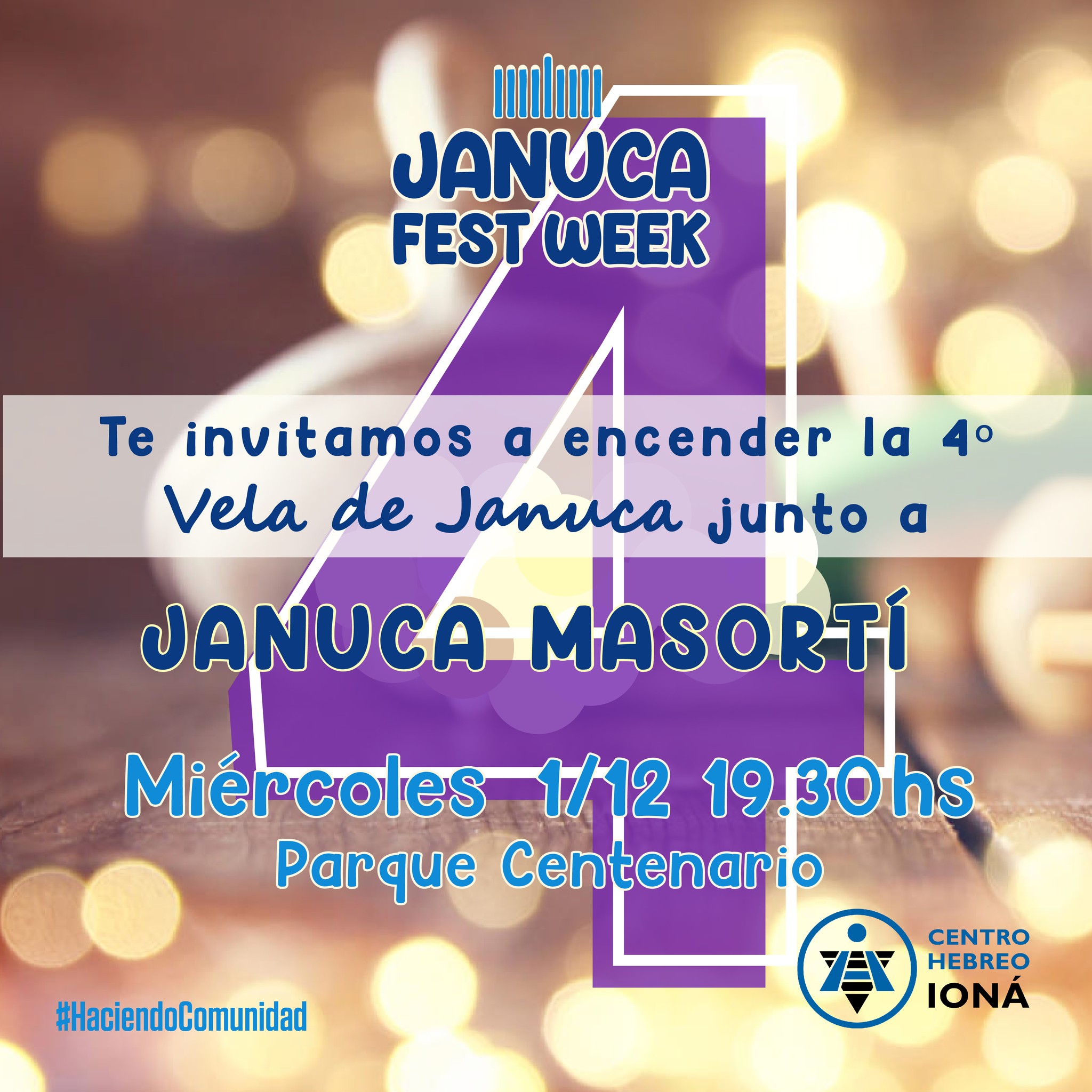 JANUCA FEST WEEK – 4° VELA